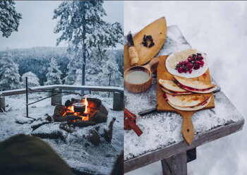 Cozy Publishing Food Over the Campfire - Recipes for Day Hikes and Wilderness Treks, extra image