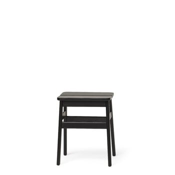 Form & Refine Angle stool, 45 cm, black stained beech