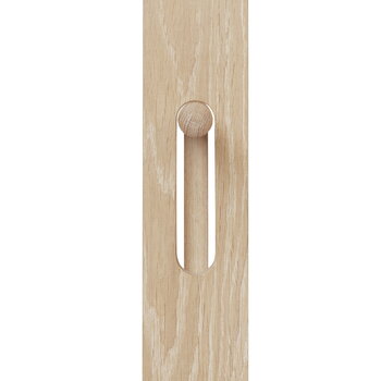 Form & Refine Foyer coat stand, white oiled oak