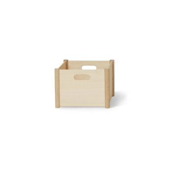 Form & Refine Pillar storage box, medium, beech, extra image