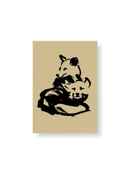 Teemu Järvi Illustrations Miniposter Set Fox Tales, 4 Stück