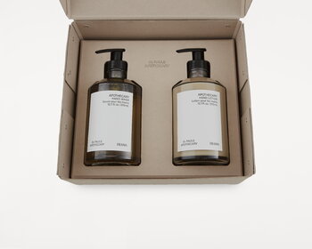 Frama Apothecary gift box, hand wash and hand lotion