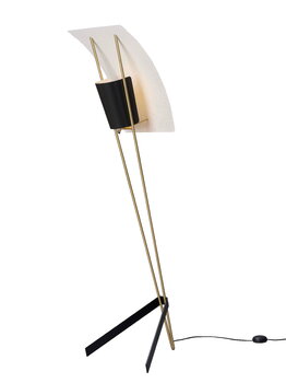 Sammode Lampadaire G30, noir - blanc