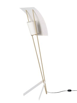 Sammode G30 floor lamp, white - white