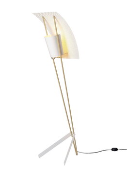 Sammode G30 floor lamp, white - white