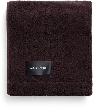 Magniberg Gelato hand towel, 50 x 80 cm, cherry brown