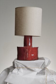 Serax Lampe de table Catherine, rouge - beige