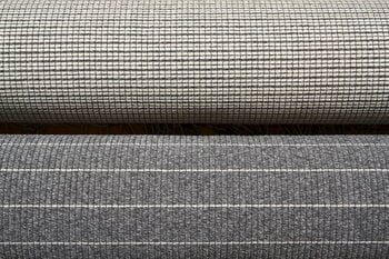 Woodnotes Tapis Line In-Out, gris chiné - sable clair
