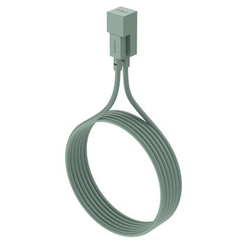 Avolt Cable 1 USB charging cable, oak green