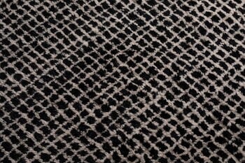 Woodnotes Grid rug, white - black