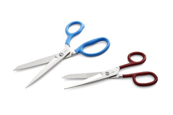 HAY Grip scissors, L, blue