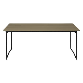 Grythyttan Stålmöbler Pöytä B31, 170 x 92 cm, musta - vaaleanvihreä, tuotteen lisäkuva