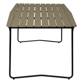 Grythyttan Stålmöbler Pöytä B31, 170 x 92 cm, musta - vaaleanvihreä, tuotteen lisäkuva