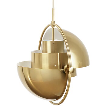 GUBI Multi-Lite pendant, brass