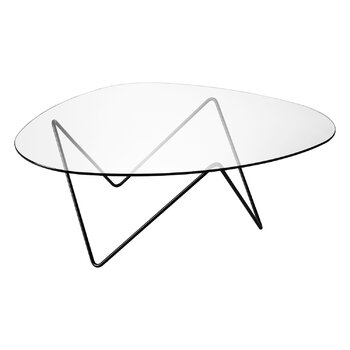 GUBI Table basse Pedrera, noir