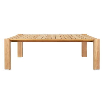 GUBI Table Atmosfera, 209 x 105 cm, teck