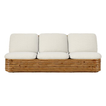 GUBI Bohemian 72 sofa, rattan - Chevron FR 002