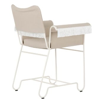 GUBI Tropique chair with fringes, classic white - Leslie 12