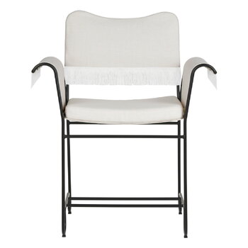 GUBI Tropique chair with fringes, classic black - Leslie 06