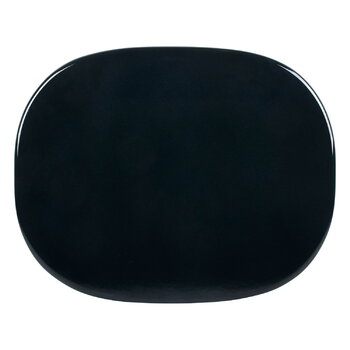 GUBI Tavolino da salotto Carmel, 87,5 x 70 cm, nero - midnight black
