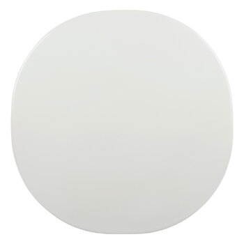 GUBI Tavolino da salotto Carmel, 75 x 75 cm, nero - clam white