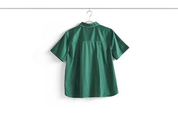 HAY Chemise de pyjama à manches courtes Outline, vert émeraude