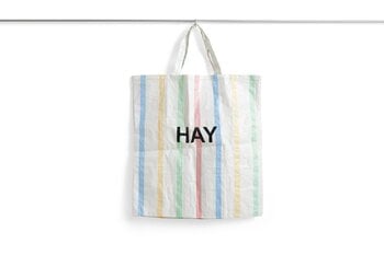 HAY Candy Stripe shoppingväska, XL, flerfärgad