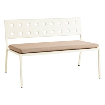 HAY Balcony Lounge bench, 113,5 x 69 cm, chalk beige