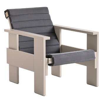 HAY Fauteuil lounge Crate, London fog