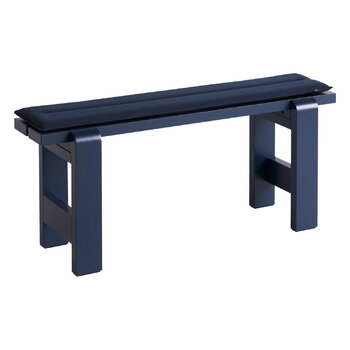 HAY Weekday sittdyna för bänk, 111 x 23 cm, mörkblå
