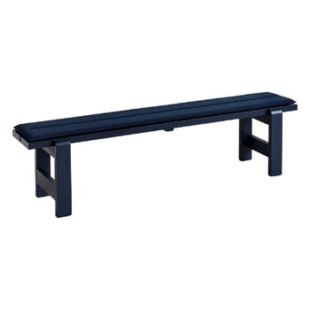 HAY Weekday seat cushion for bench, 190 x 32 cm, dark blue