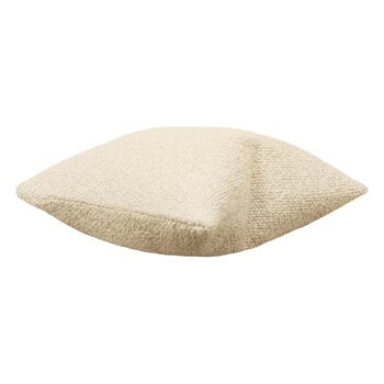 Hem Chunky Bouclé cushion, medium, 50 x 50 cm, eggshell