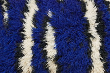 Hem Monster cushion, 50 x 50 cm, ultramarine blue - off-white