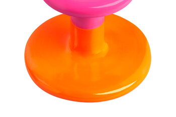 Hem Pesa candle holder, low, magenta - orange