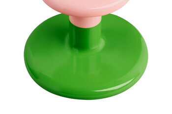 Hem Pesa candle holder, low, pink - green
