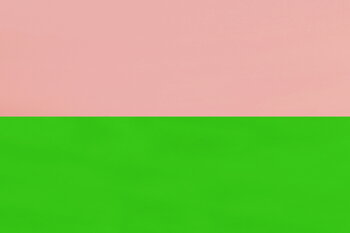 Hem Pesa ljusstake, låg, rosa - grön