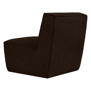 Hem Hunk lounge chair, Tiree Chocolate