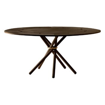 Eberhart Furniture Prolunghe per tavolo da pranzo Hector da 120 cm, rovere scuro