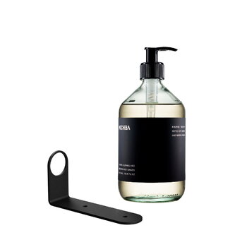 Nichba Hand soap holder, black