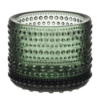 Iittala Kastehelmi tealight candleholder, 64 mm, pine green, extra image