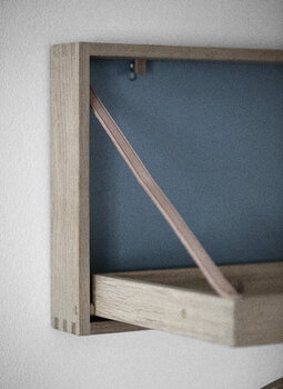 Klassik Studio Garderobenständer The Hanger, Eiche geseift – graublau