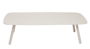 Inno Table basse Bondo Wood 120 cm, frêne teinté blanc