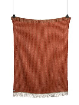 Røros Tweed Isak viltti, 150 x 210 cm, red sumac