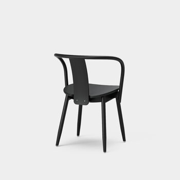 Massproductions Icha chair, black stained beech