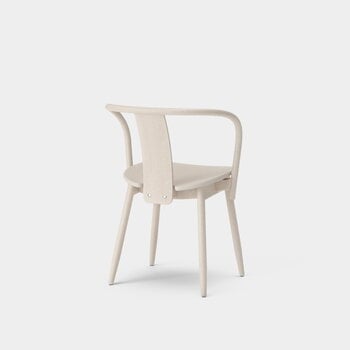 Massproductions Icha chair, white oiled beech