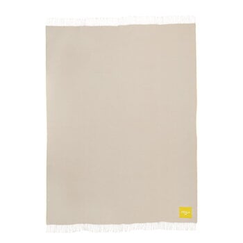 Iittala Play filt, 130 x 180 cm, beige – gul