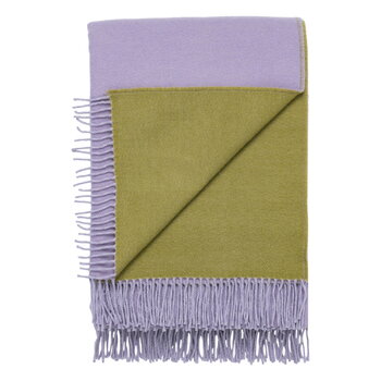 Iittala Play blanket, 130 x 180 cm, lilac - olive