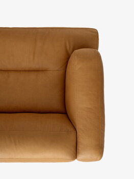 &Tradition Inland AV22 2-seater sofa, cognac leather