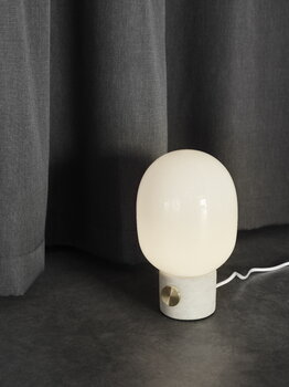 Audo Copenhagen Lampe de table JWDA, blanc albâtre