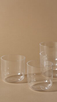 Lokal Helsinki Kupla glas, bred, klar
